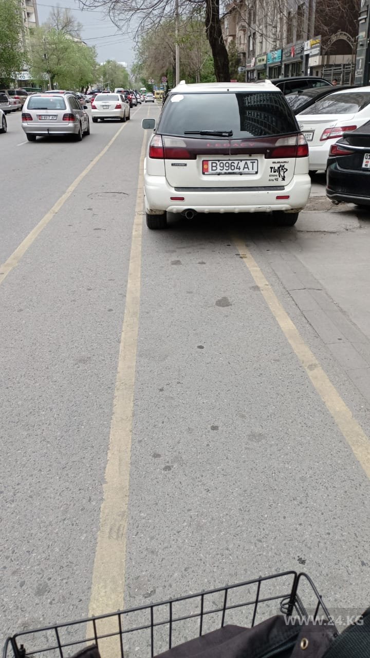 Чудаки парковки на велодорожке