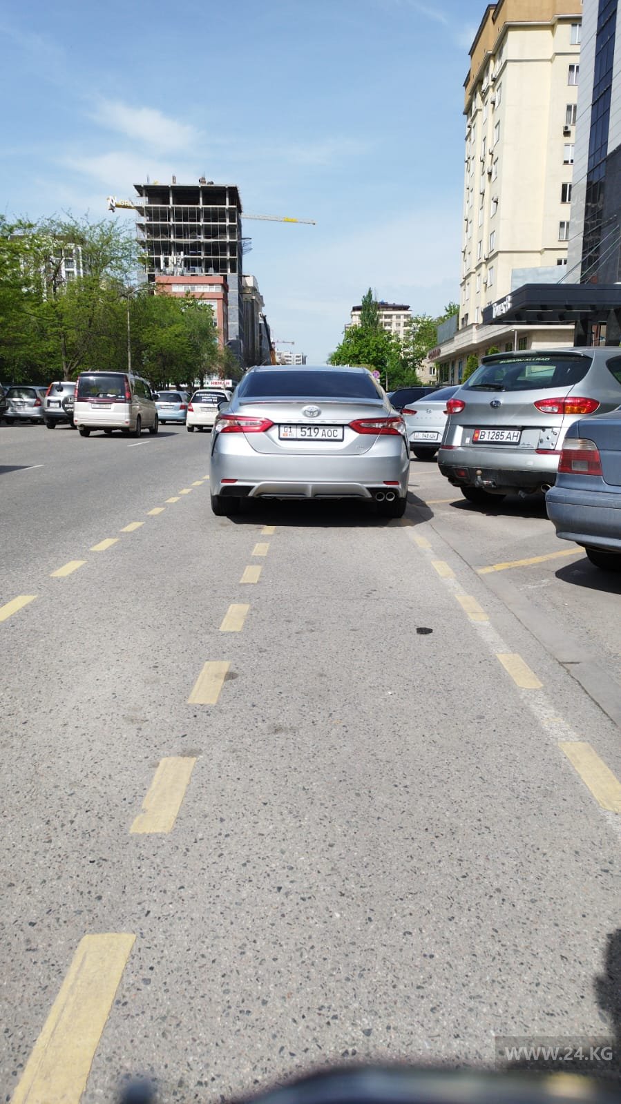 Чудаки парковки на велодорожке