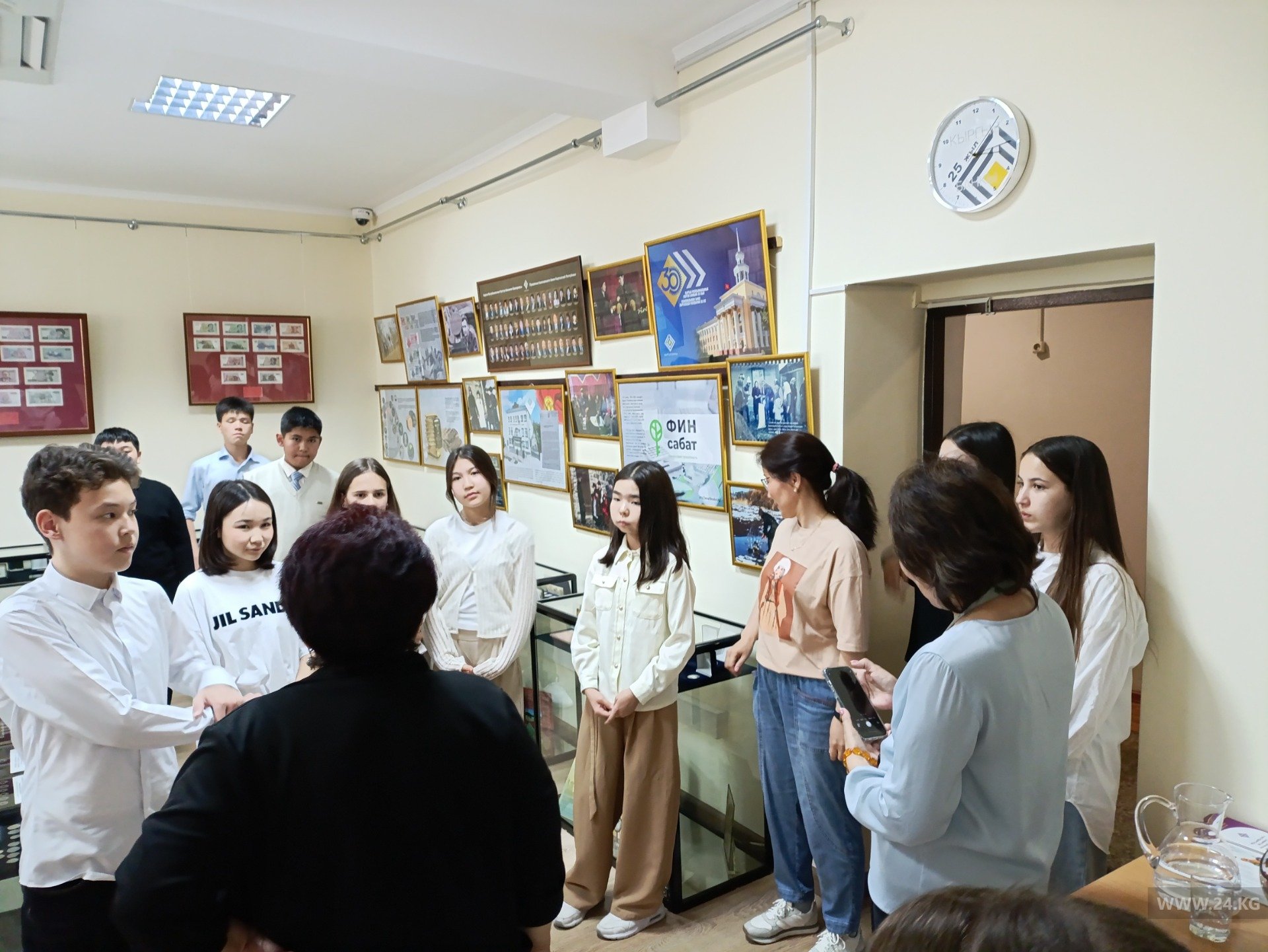 В нумизматическом музее НБ КР прошел День открытых дверей