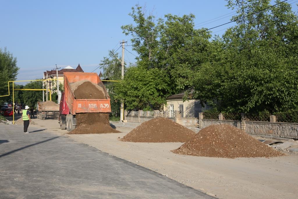Ремонт дорог в южной столице