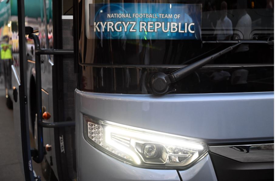 Автобус сборной Кыргызстана по футболу