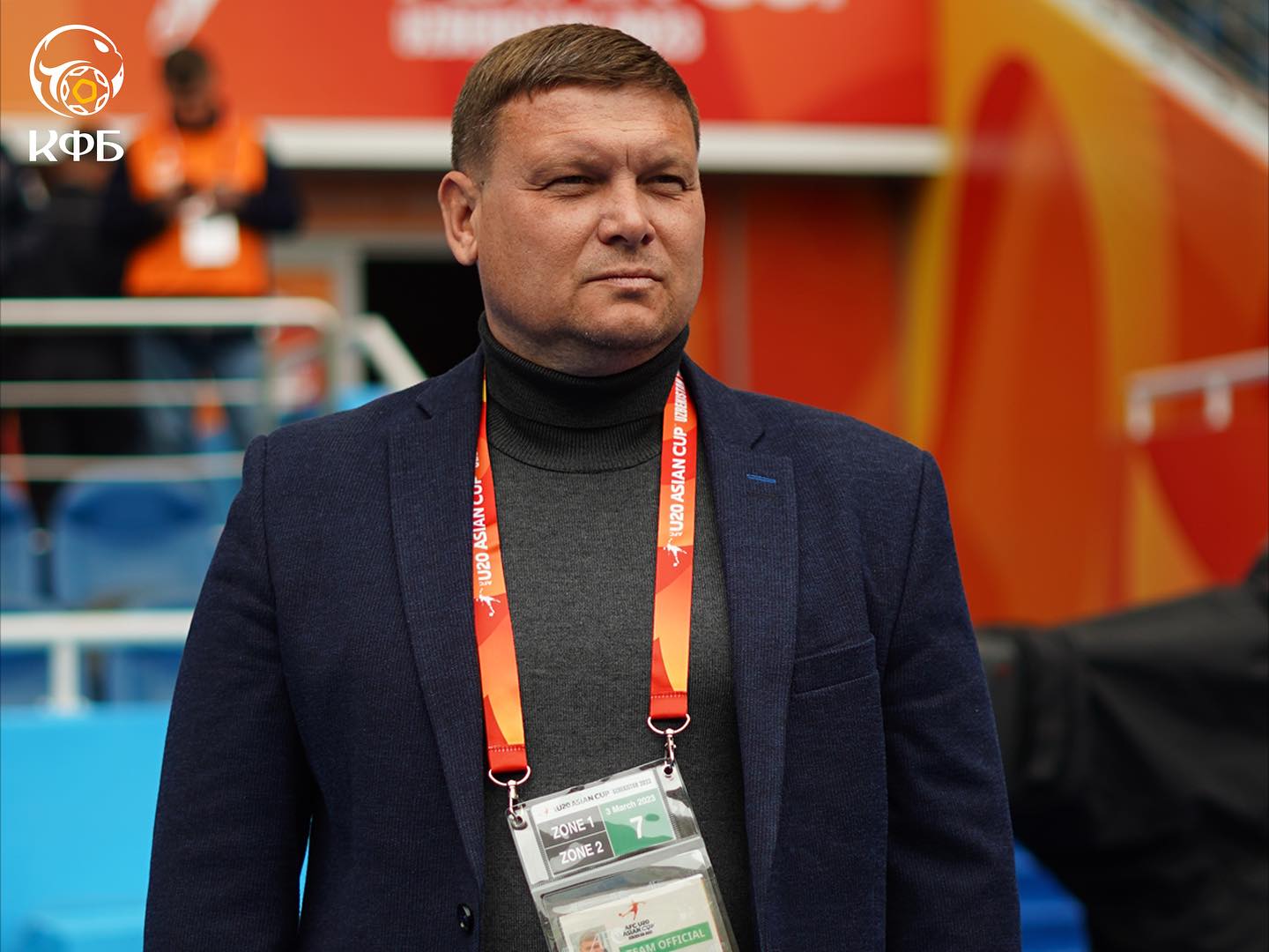 Новый тренер сборной КР Максим Лисицын