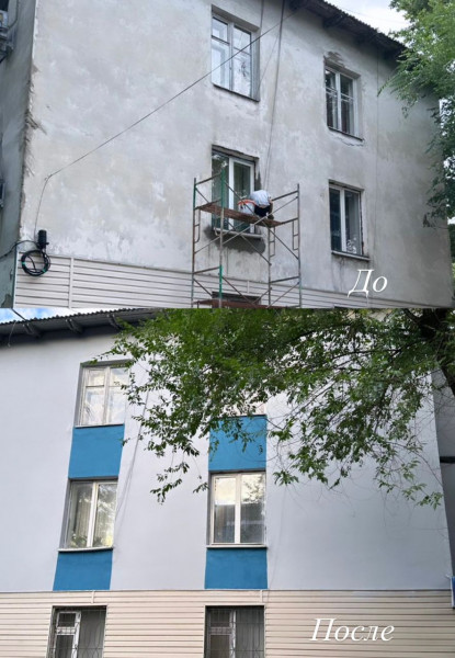 В столице продолжают обновлять фасады зданий