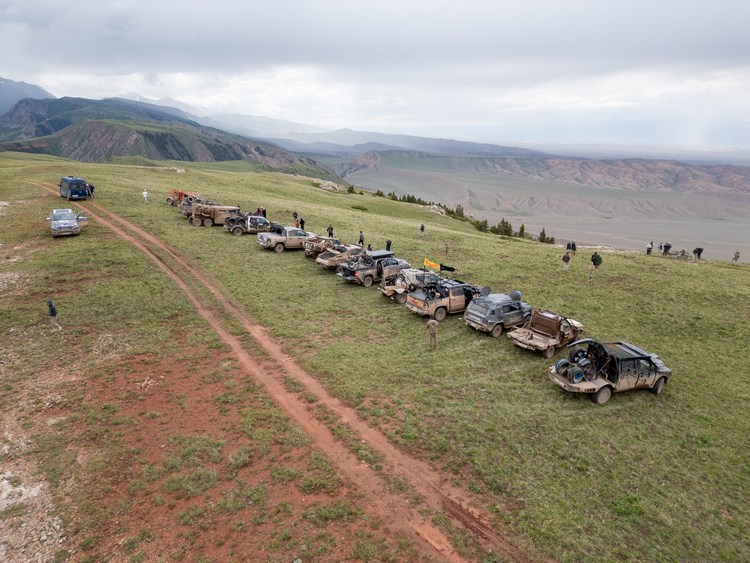 Участники автопробега Madway Rally