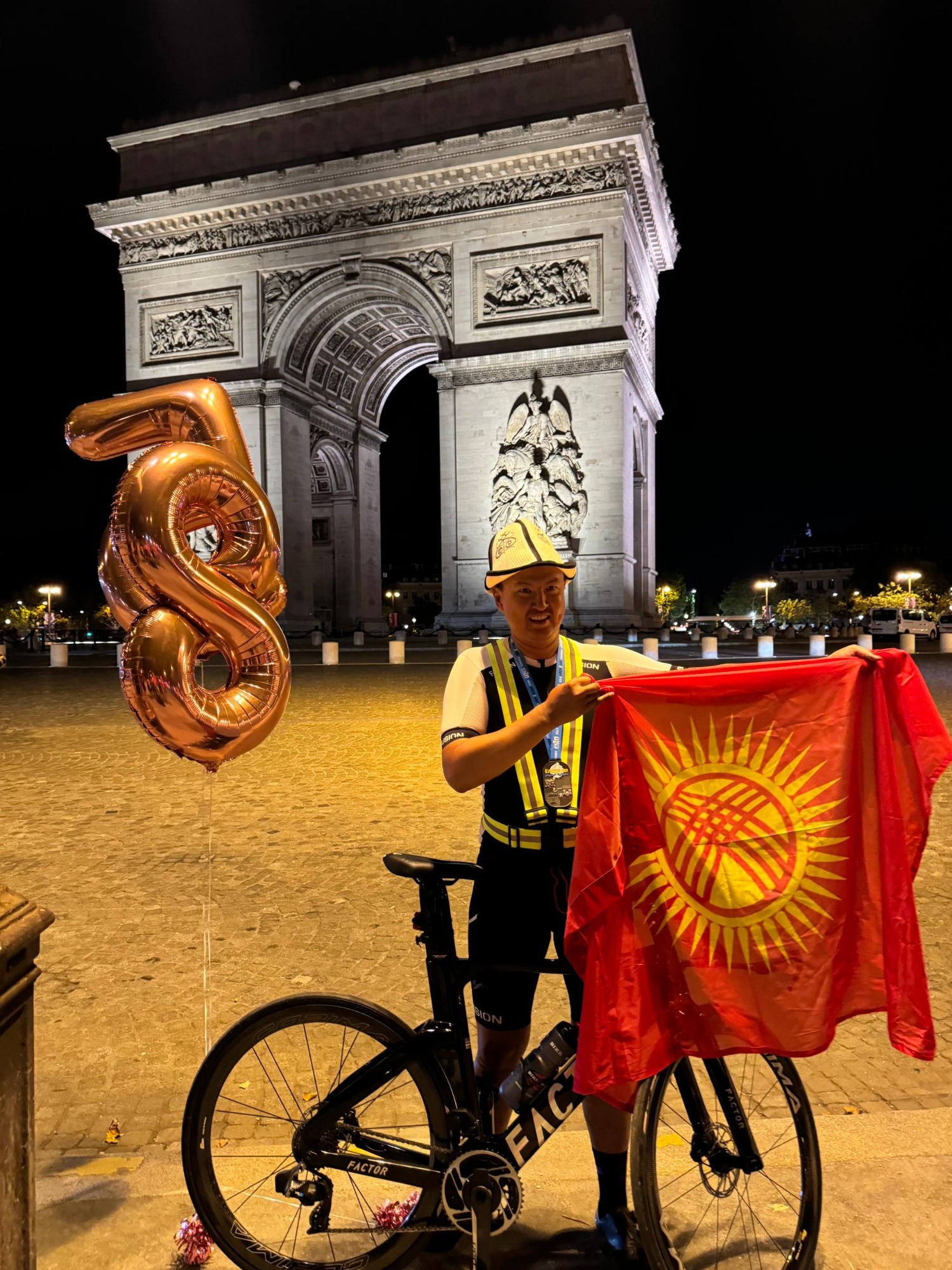 Спортсмен на финише