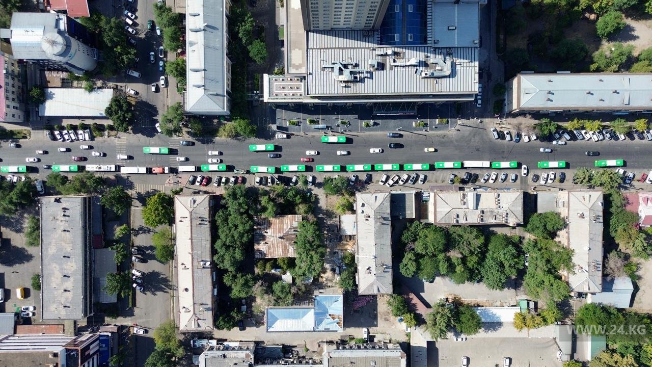 Пробка на улице Киевской