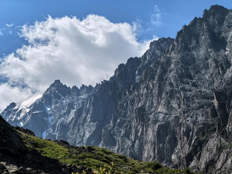 В горах Кыргызстана