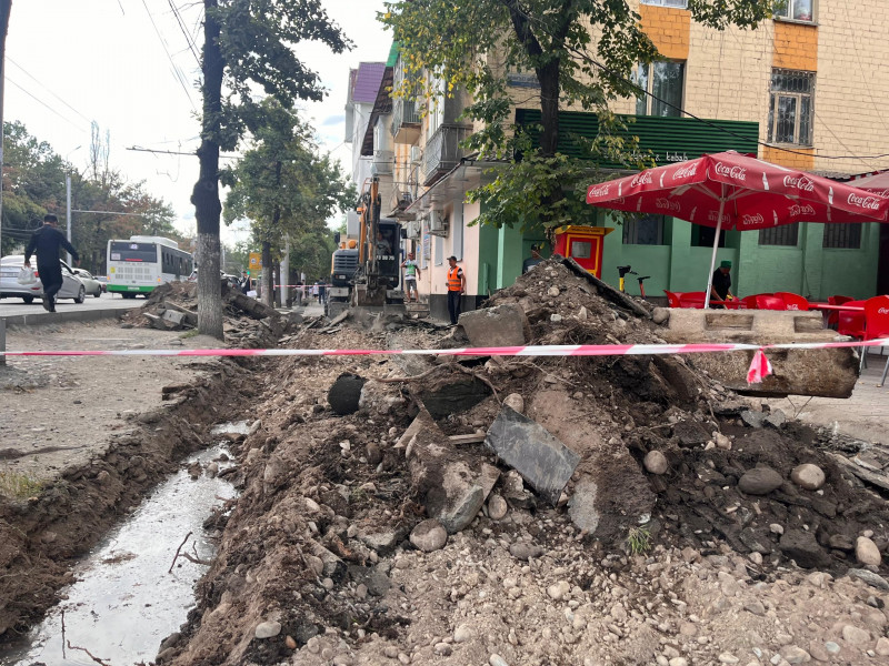 Ремонт тротуара