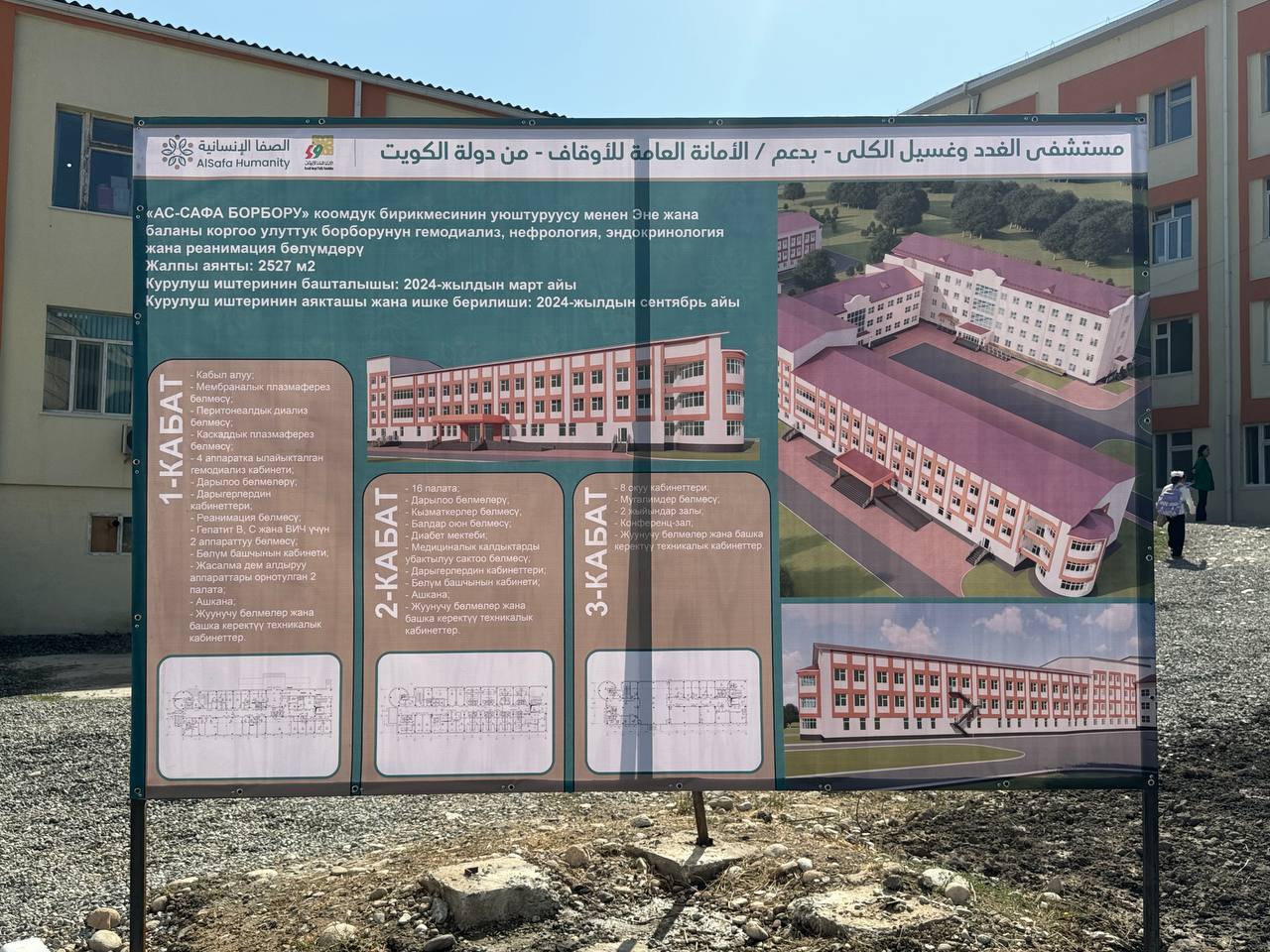 В Национальном центре охраны материнства и детства открыт новый корпус