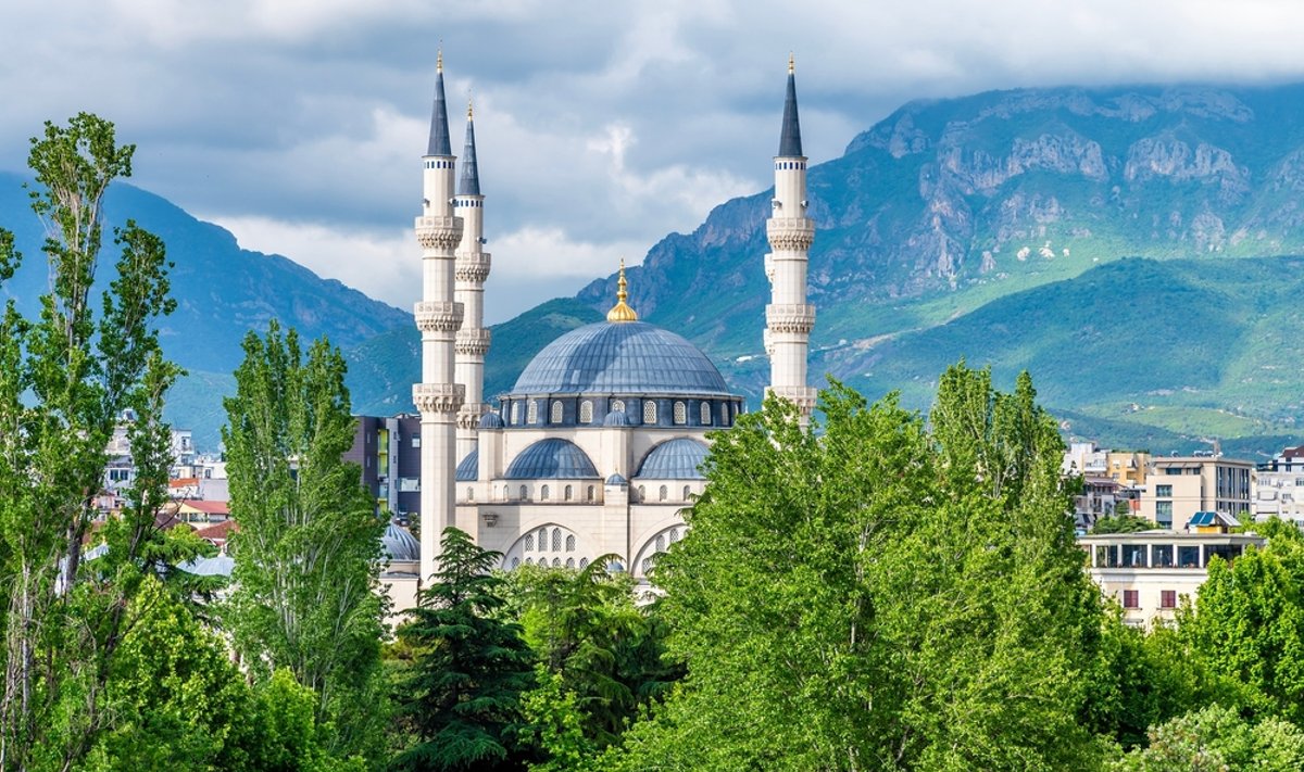 Одна из мечетей в Албании