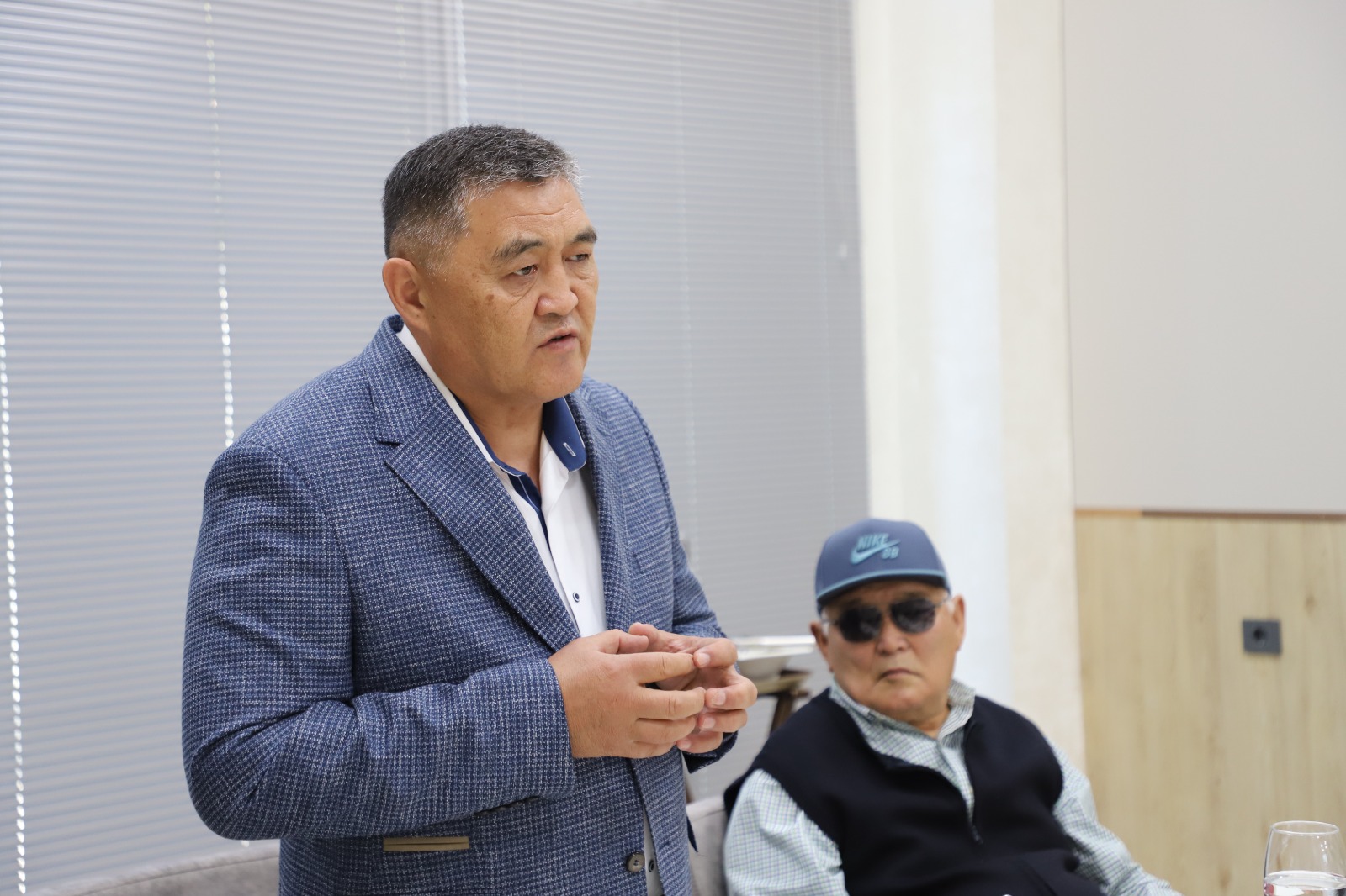 Ташиев на встрече с ветеранами ведомства