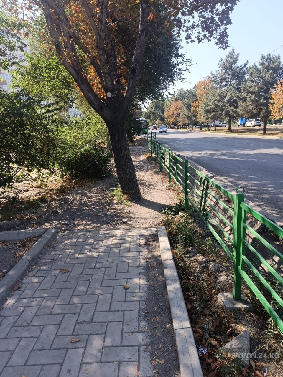 Тротуары в Бишкеке