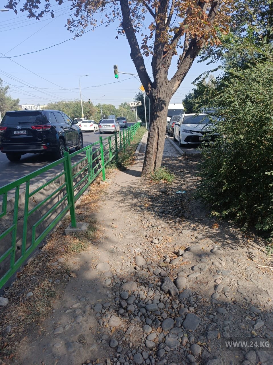 Тротуары в Бишкеке
