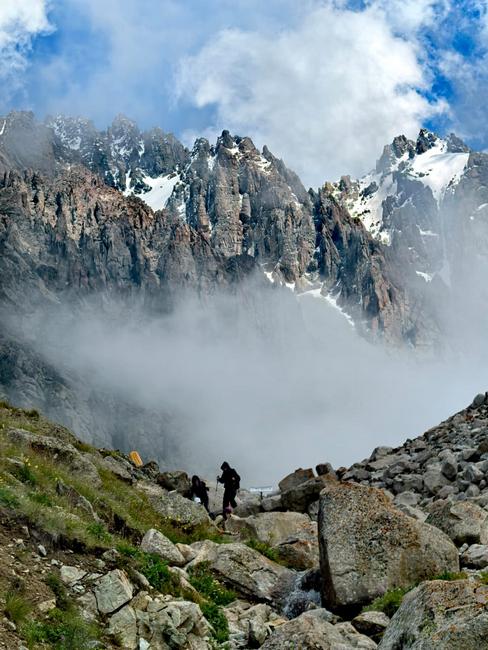 В горах Кыргызстана