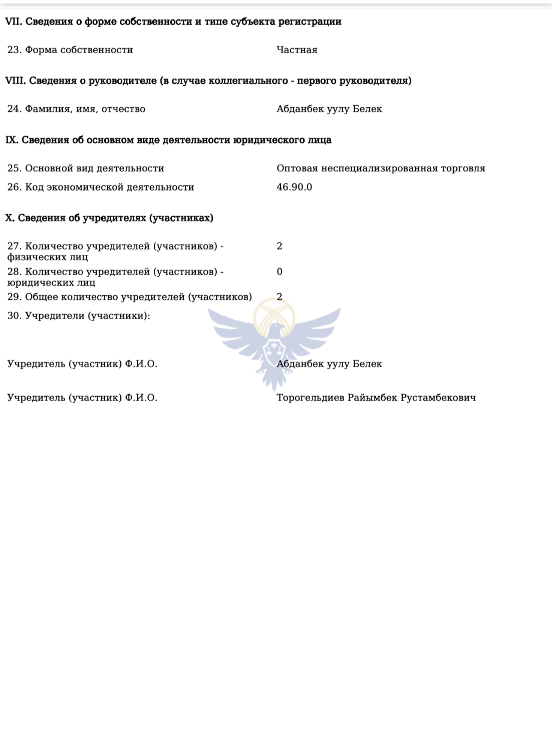 ОсОО «Гранд Магнат»