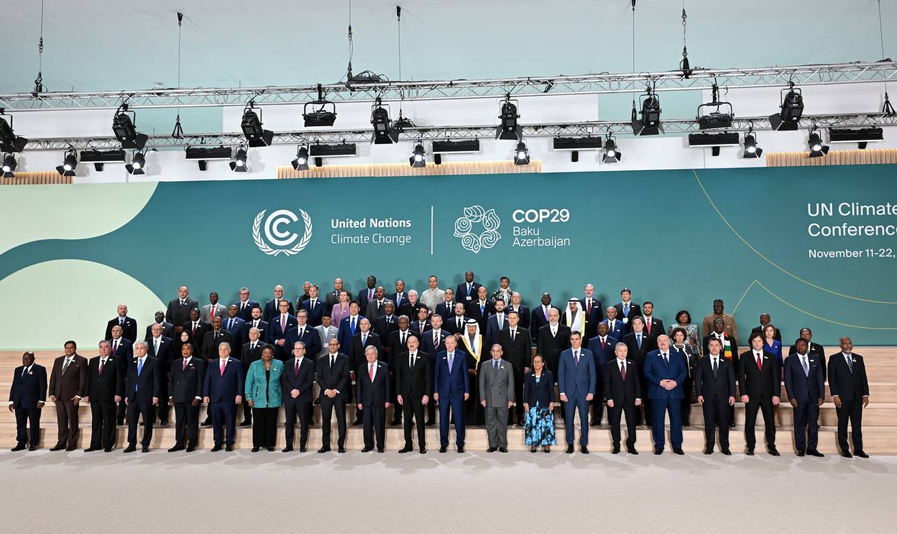 Садыр Жапаров на 29-й конференции сторон Рамочной конвенции ООН по изменению климата