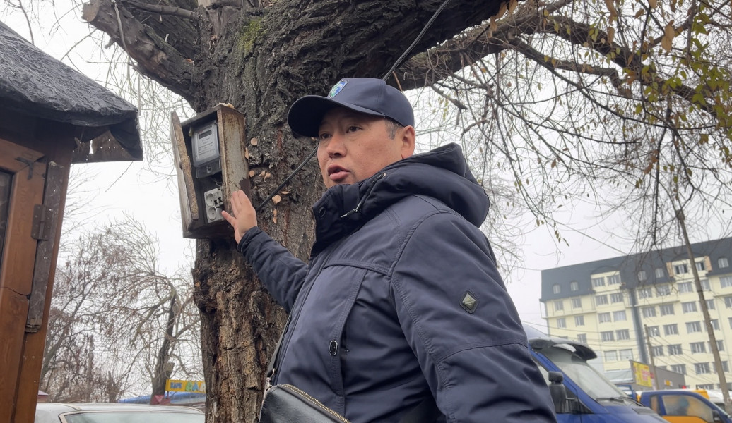 Городские власти начали наводить порядок на Аламединском рынке в Бишкеке