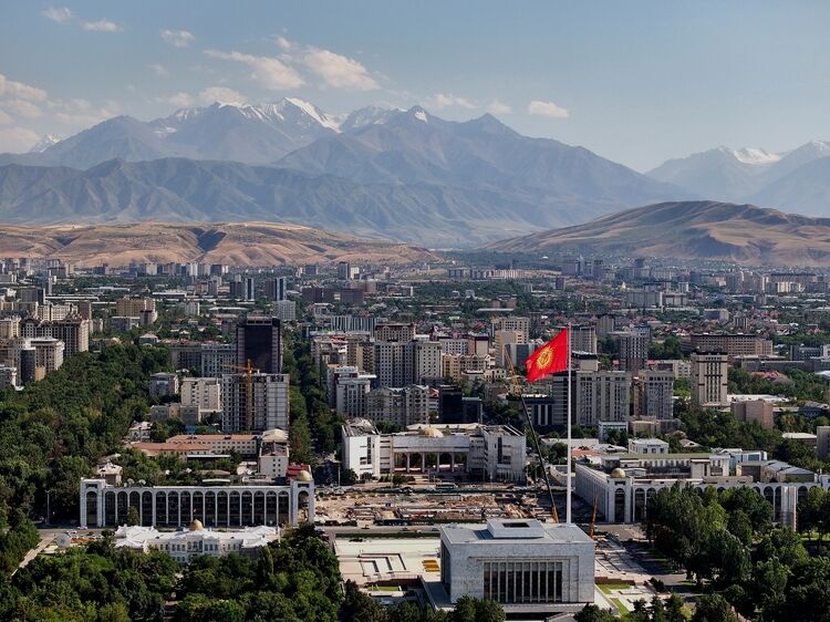 Панорама Бишкека