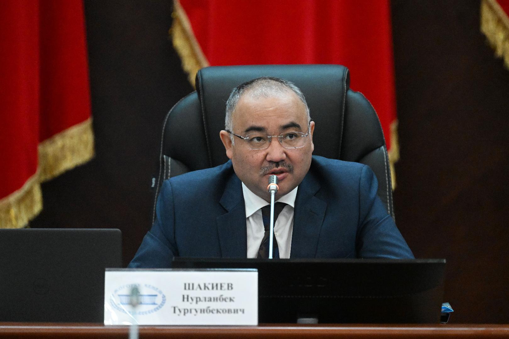 Спикер парламента Нурланбек Шакиев
