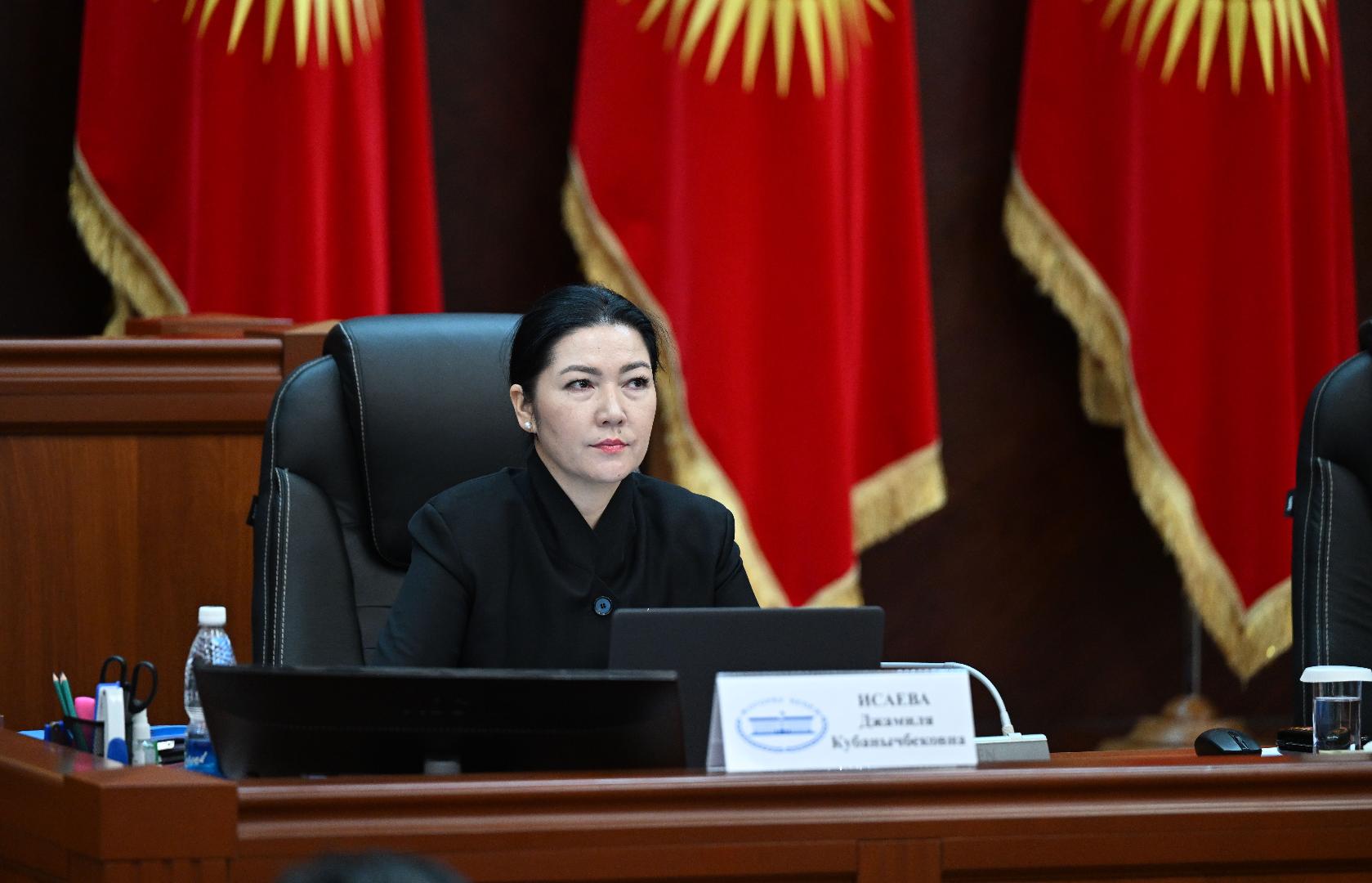 Вице-спикер парламента Джамиля Исаева