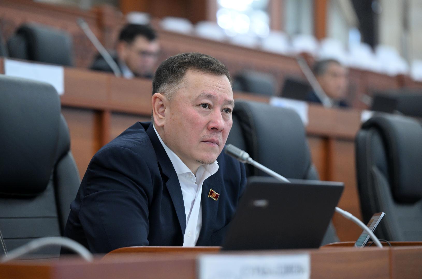 Депутат Бактыбек Чойбеков
