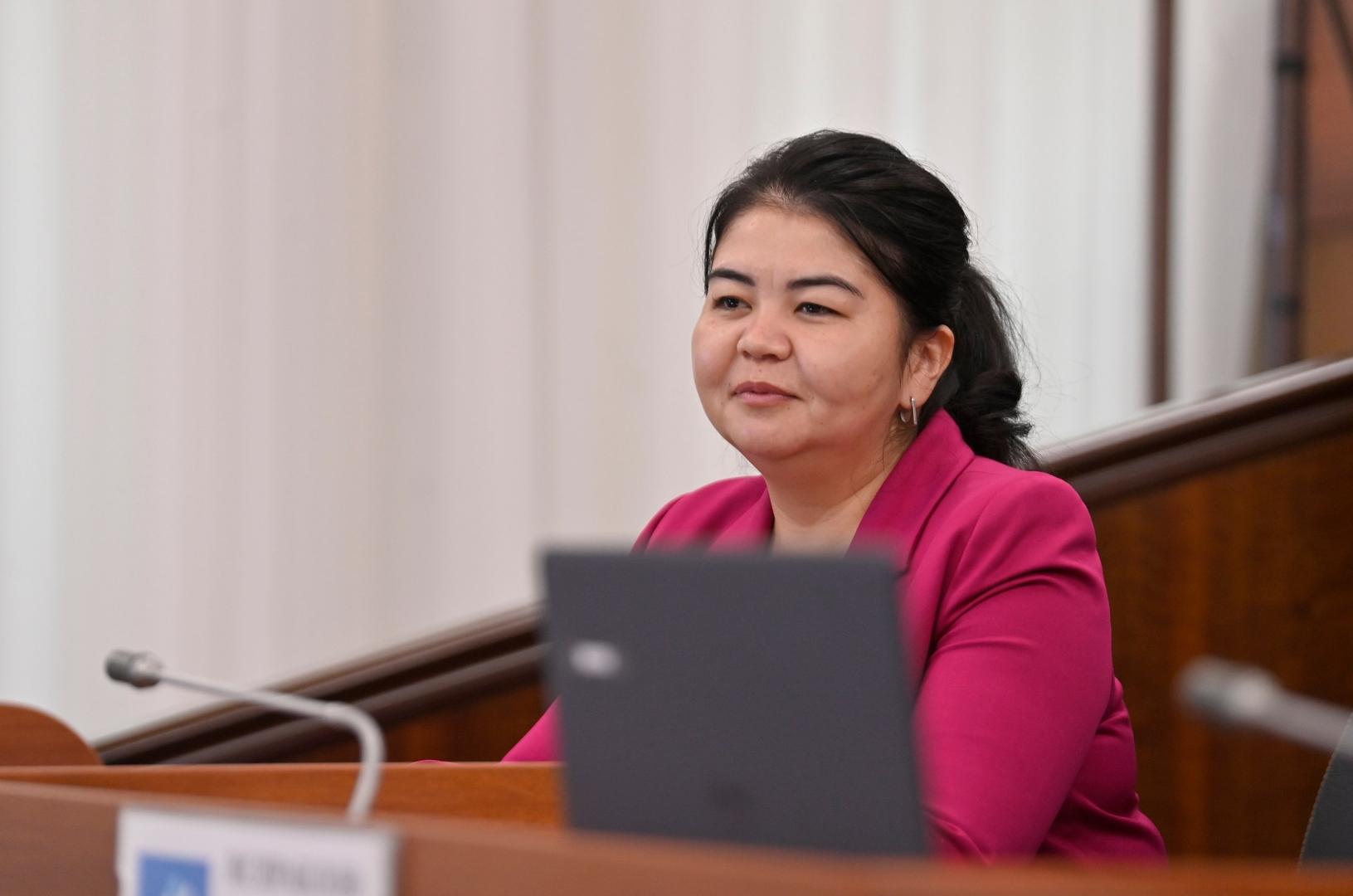 Депутат Нилуфар Алимжанова