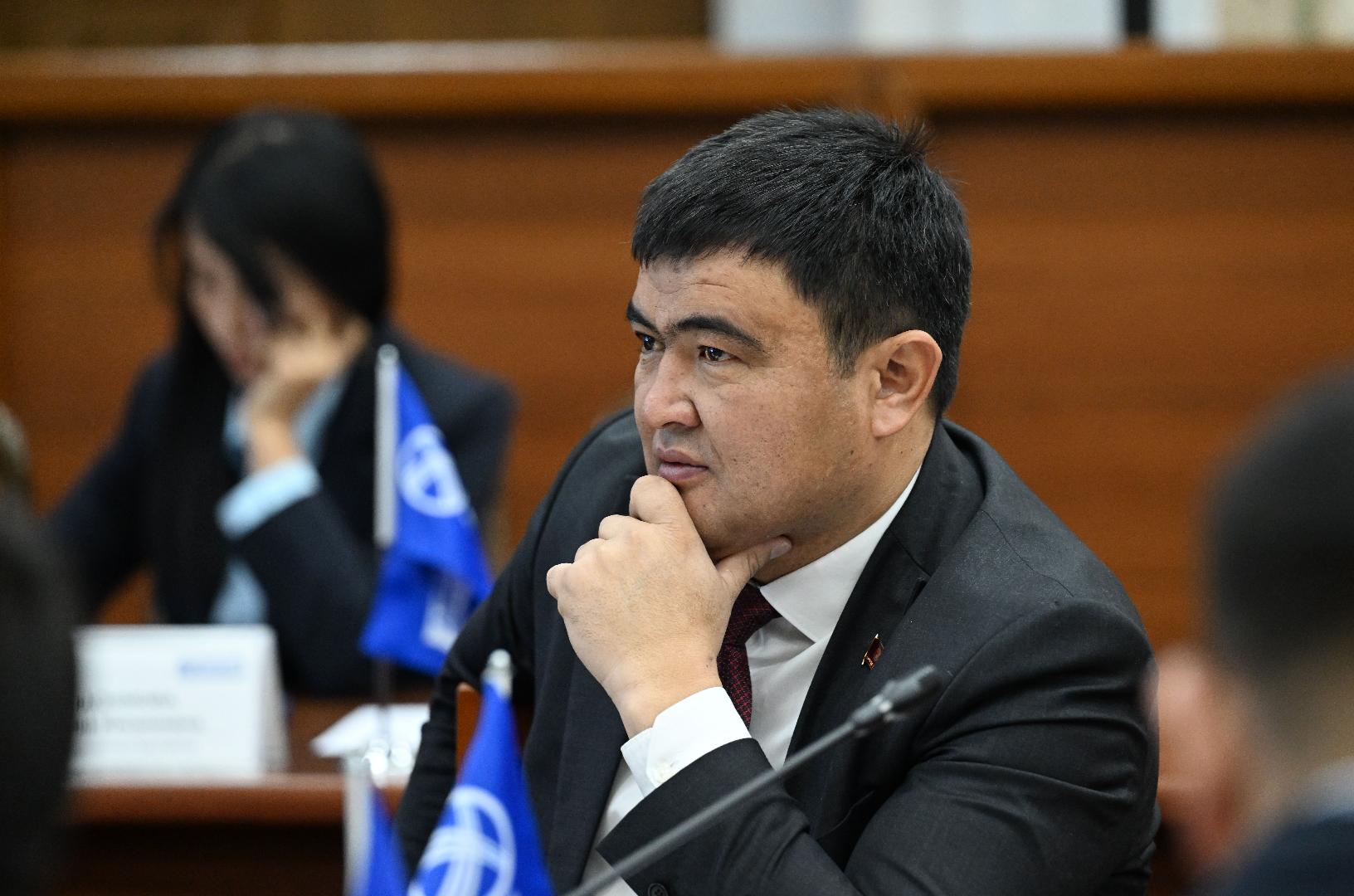 Депутат Айбек Маткеримов
