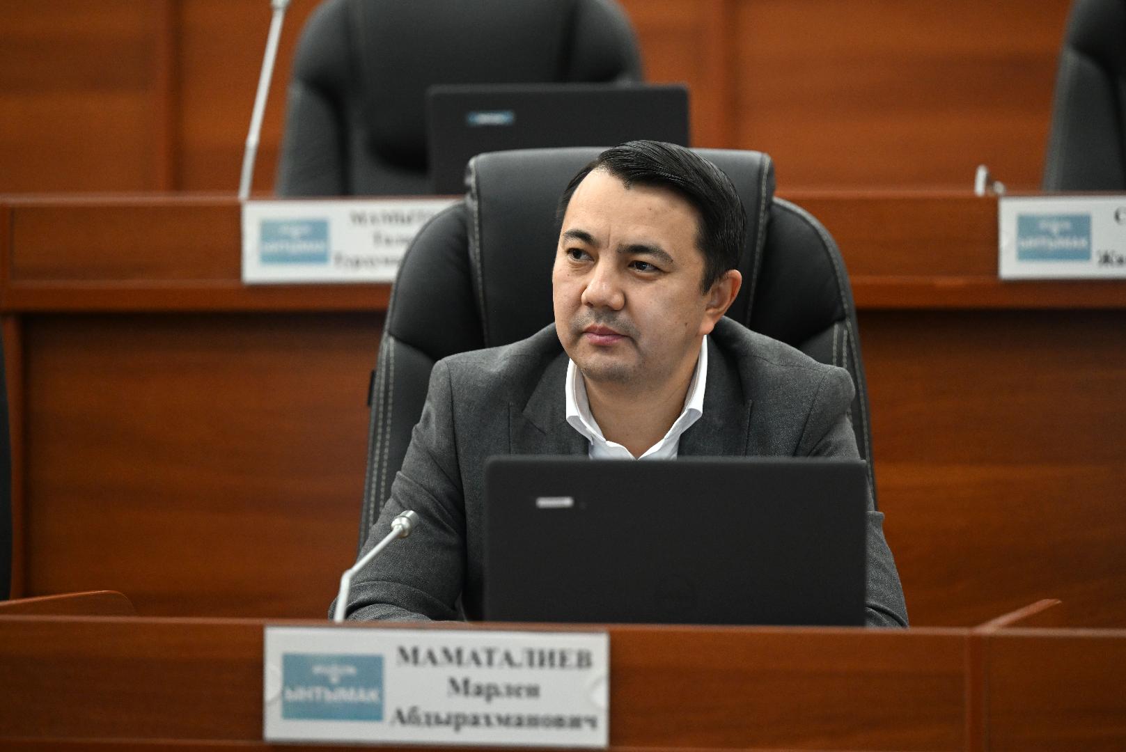 Депутат Марлен Маматалиев