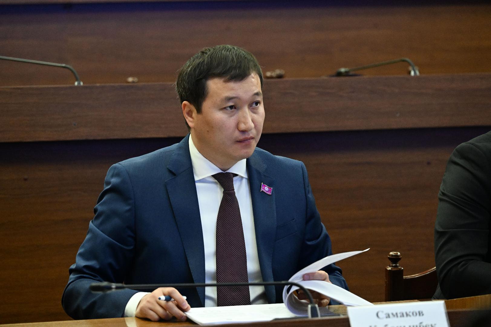 Депутат Кубанычбек Самаков