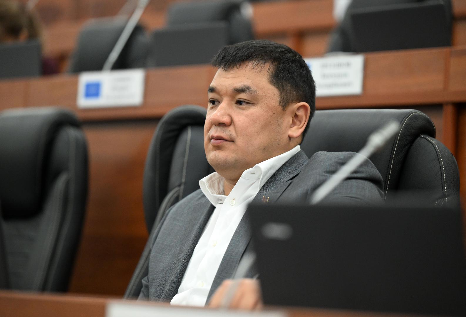 Депутат Улан Бакасов