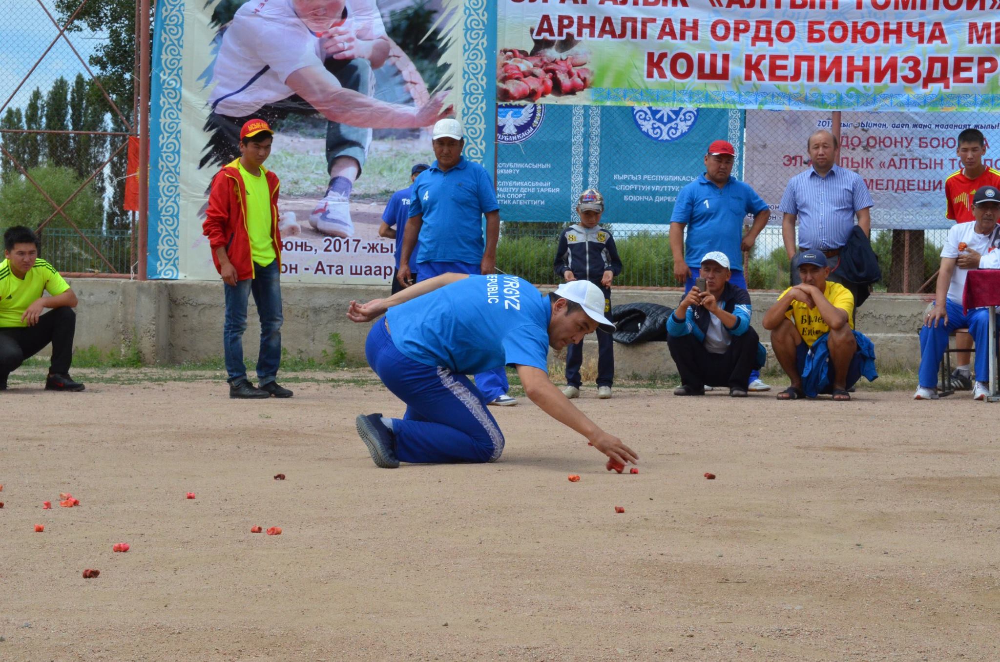 В игре кыргызстанец