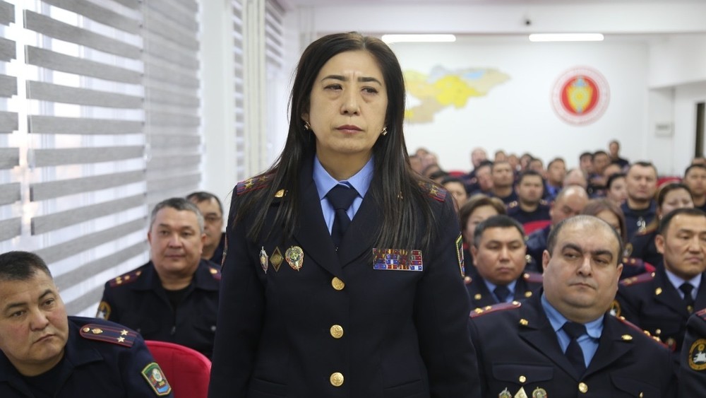 В следственной службе ГУВД Чуйской области новый начальник — Кымбат Курманалиева
