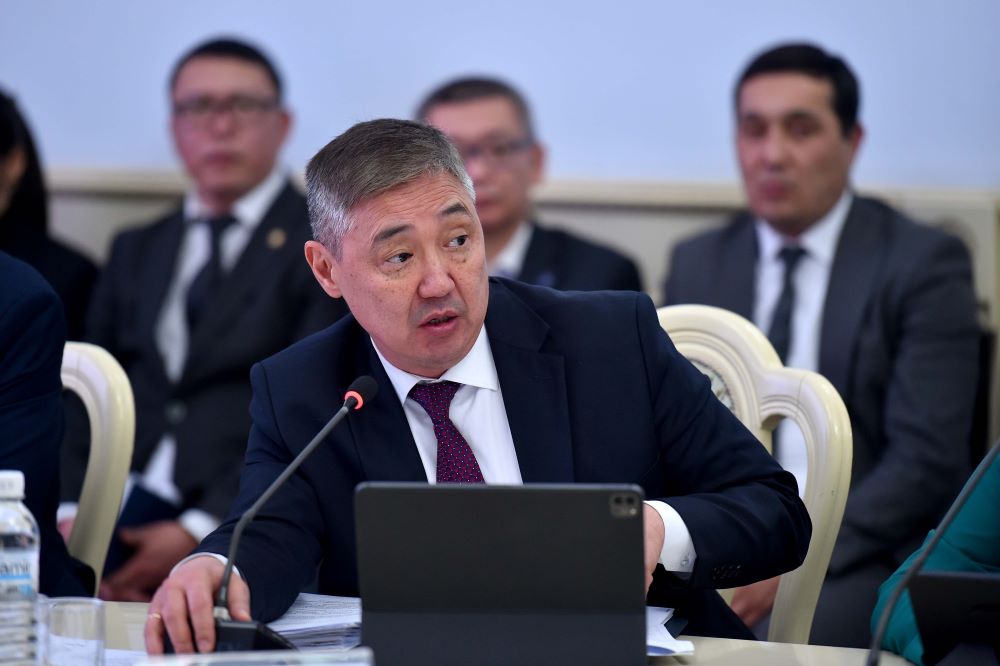 Министр финансов Алмаз Бакетаев