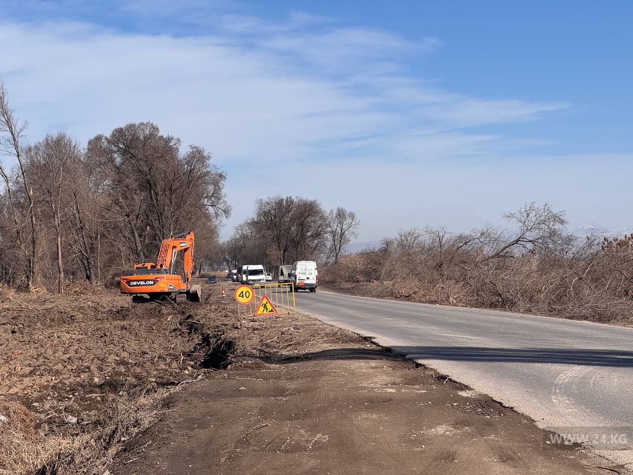 Реконструкция дороги от села Восток до объездной трассы