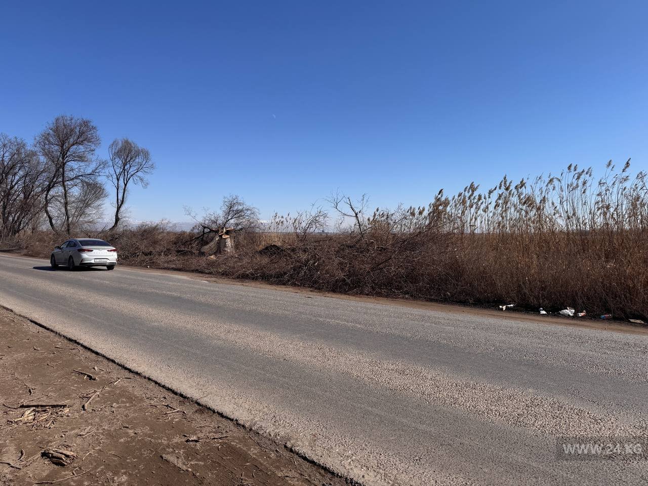 Реконструкция дороги от села Восток до объездной трассы