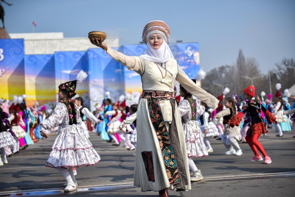 Празднование Нооруза в Кыргызстане