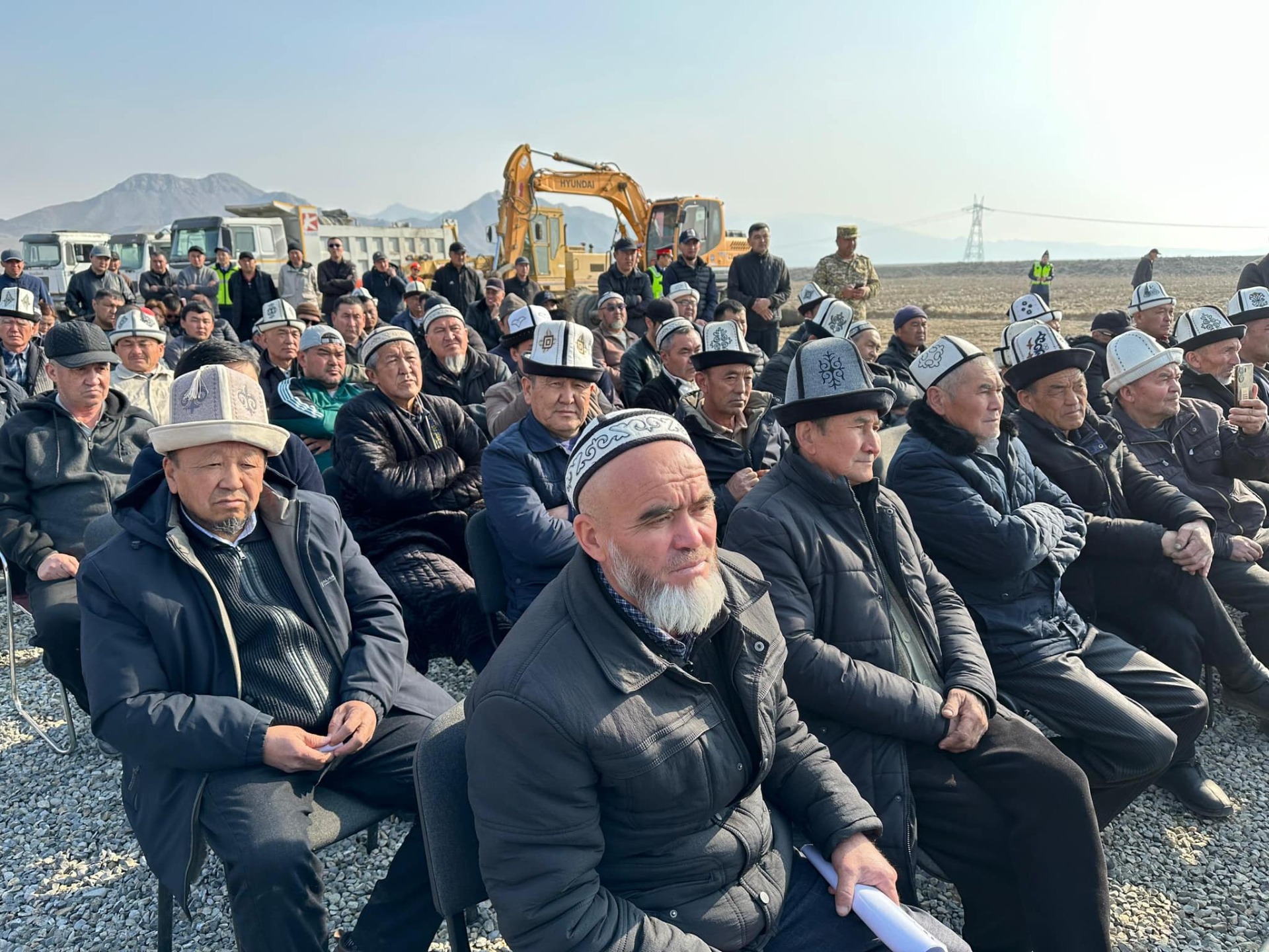Начало строительства домов для жителей села Достук