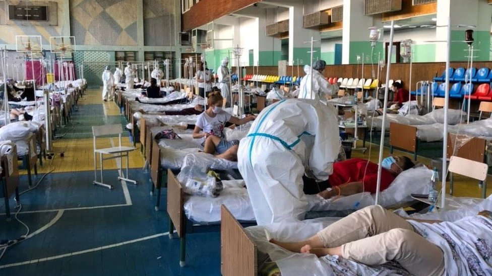 Стационары с больными коронавирусом