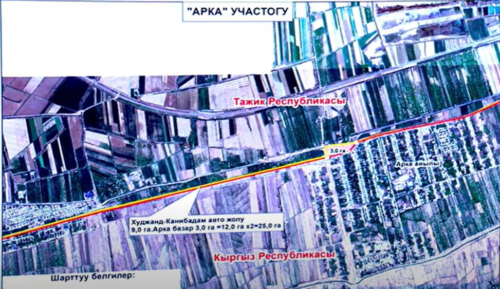 Дорога и базар, отданные Таджикистану