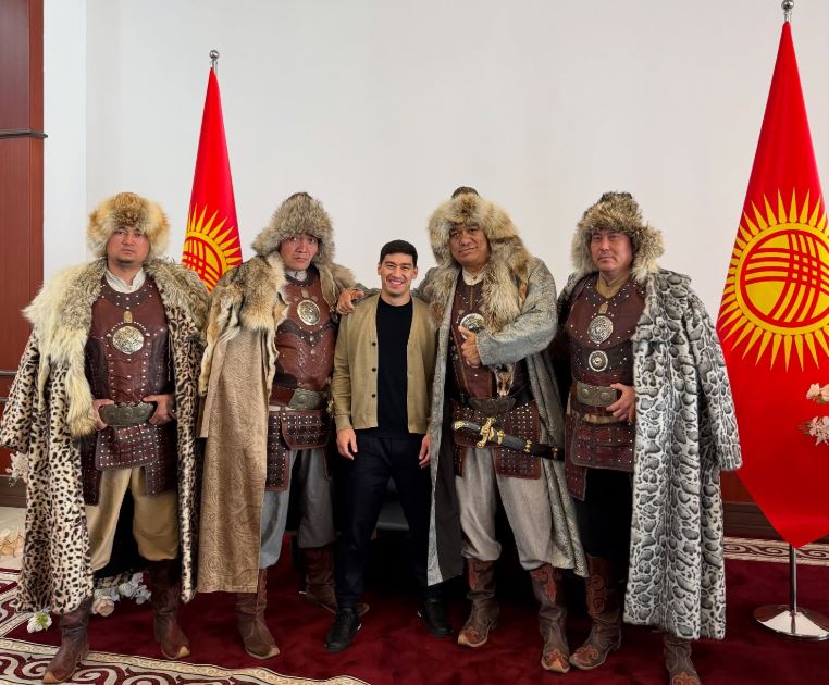 Дмитрий Бивол в Бишкеке