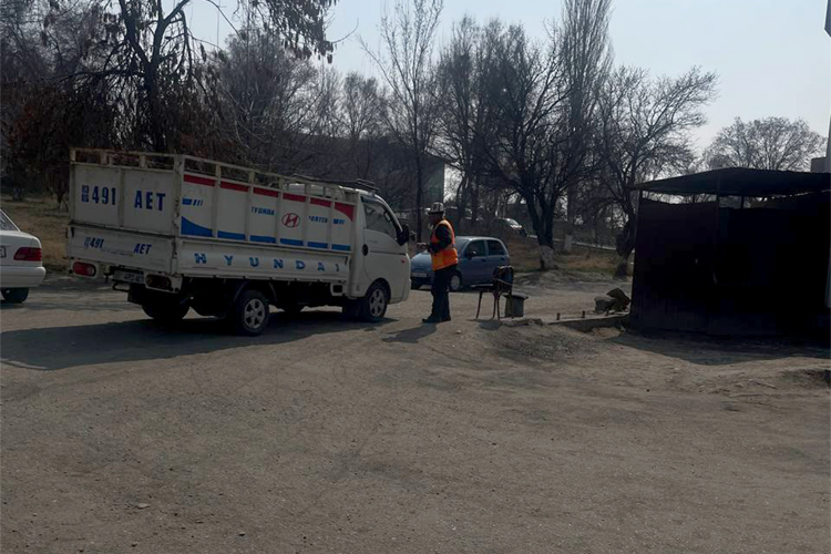платная парковка в Баткене