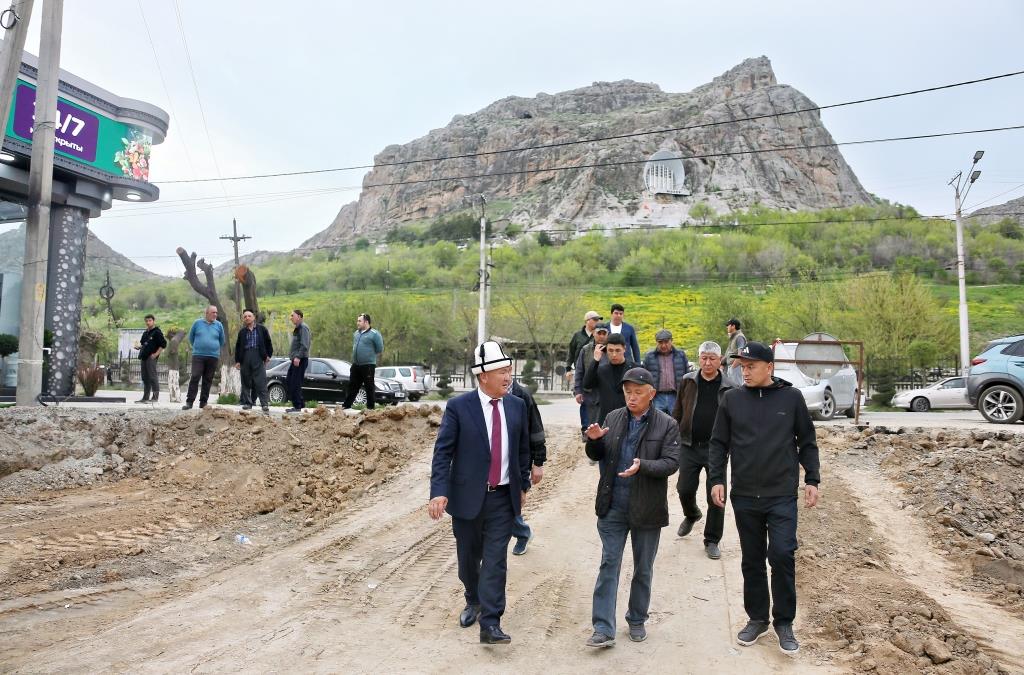 Реконструкция дороги по улице Саидова
