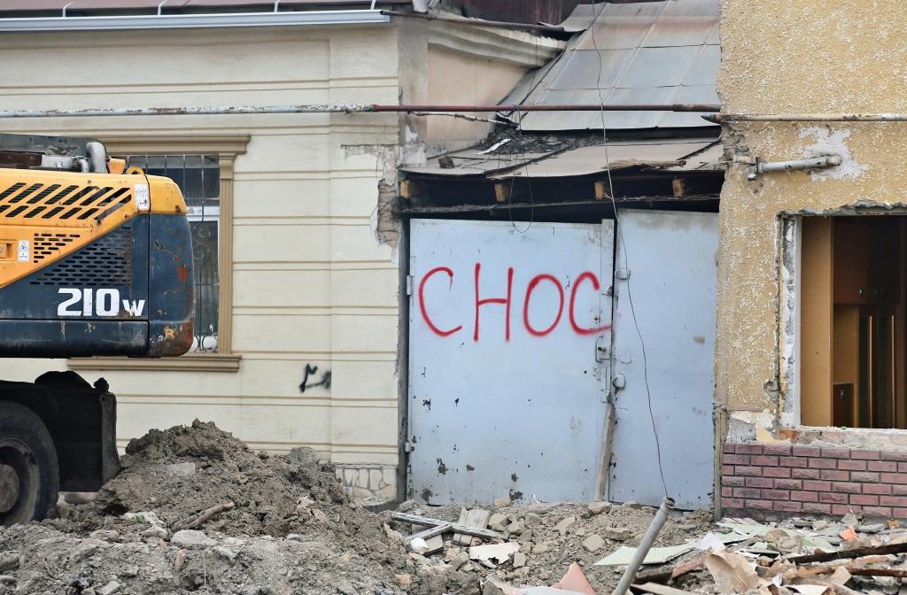 Реконструкция дороги по улице Саидова