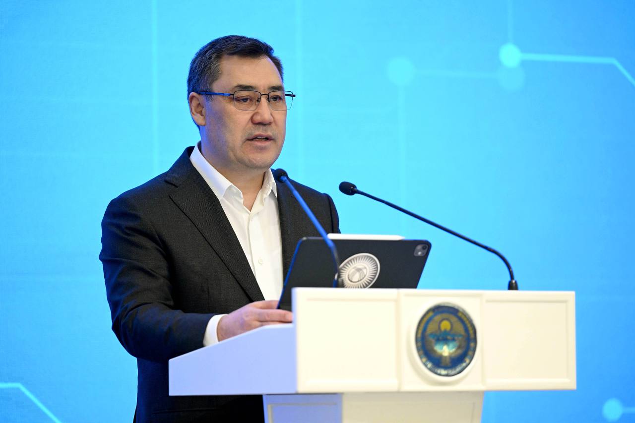 Садыр Жапаров открыл IT-хаб «Технопарк» в Бишкеке