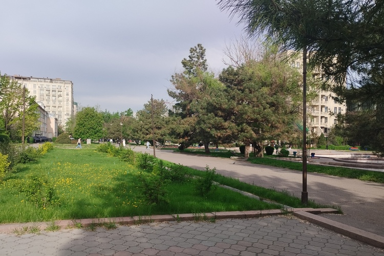 Бишкек, апрель