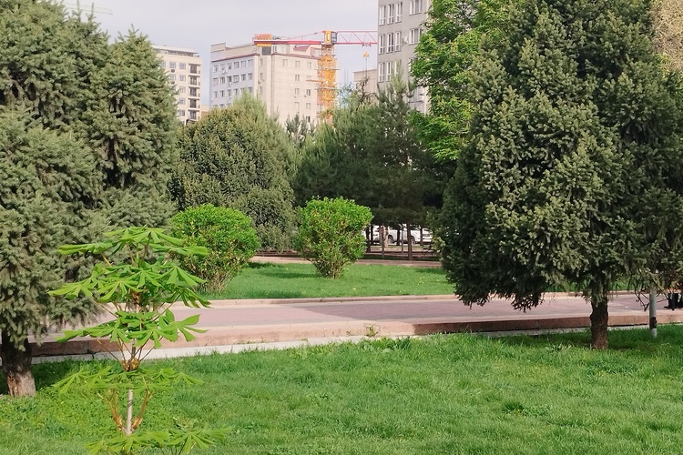 Бишкек, апрель