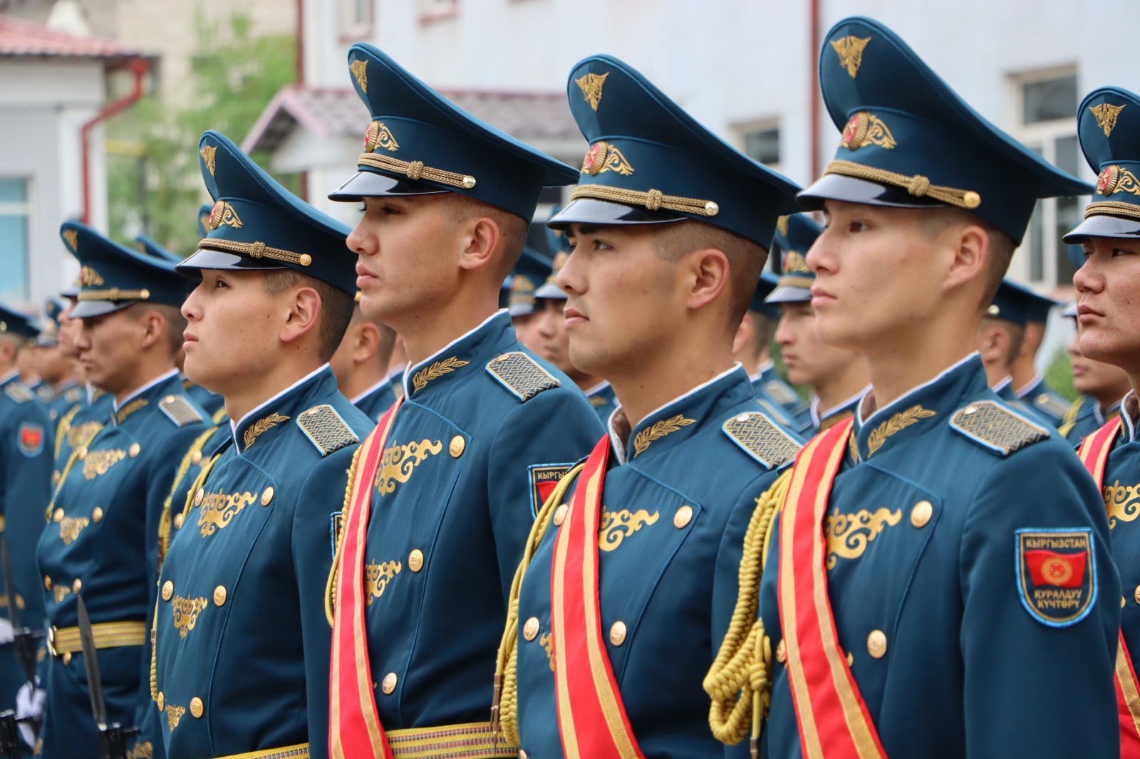 Рота Почетного караула Национальной гвардии КР