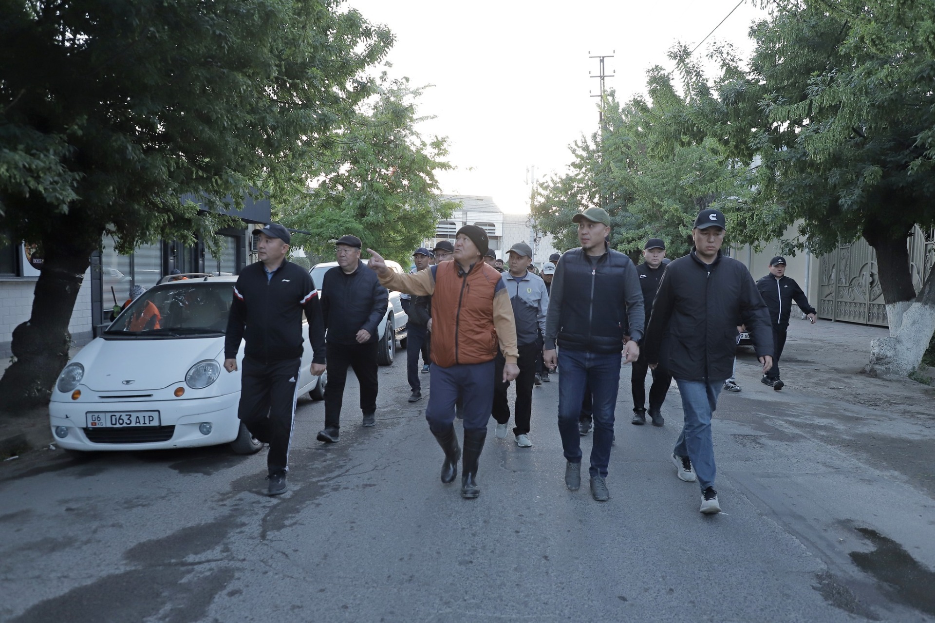 Мэр провел утренний рейд
