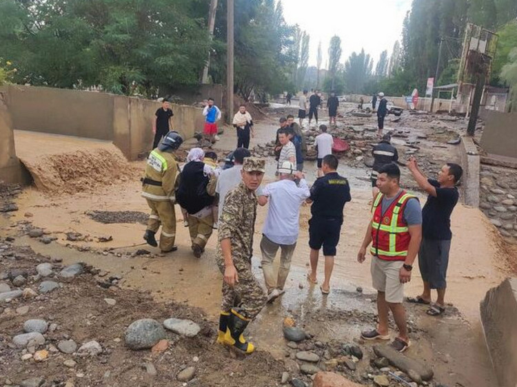 В 2024 году количество селей побило рекорд в Кыргызстане