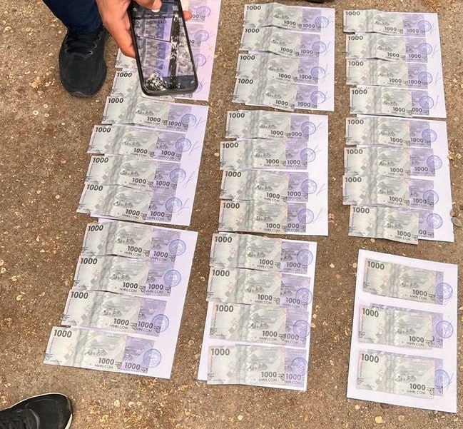 Задержание подозреваемого в вымогательстве денежных средств